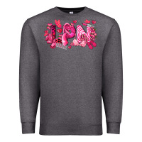 Charcoal Heather lpn breast cancer certified nursing assistant Premium Sweatshirt - LillyAllenDesigns