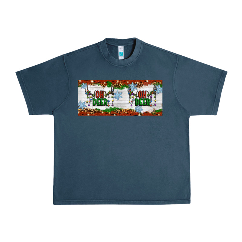 Oh Deer Christmas Urban Heavy Tee by Artiststas | Teevron