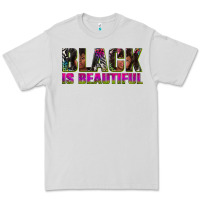 Dove Grey black is beautiful neon Premium Tee - texasbilliewilder