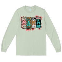 Matcha license letters floral mama Long Sleeve Tee - Jasminsmagicworld