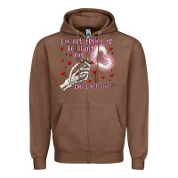 Chestnut not to be blunt but can i hit Zipper Hoodie - MaliasSmallBusiness