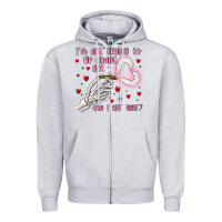 Heather Grey not to be blunt but can i hit Zipper Hoodie - MaliasSmallBusiness