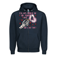 Navy not to be blunt but can i hit Zipper Hoodie - MaliasSmallBusiness