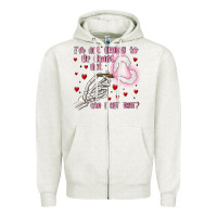 Oatmeal Heather not to be blunt but can i hit Zipper Hoodie - MaliasSmallBusiness
