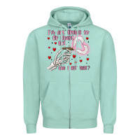Seafoam not to be blunt but can i hit Zipper Hoodie - MaliasSmallBusiness
