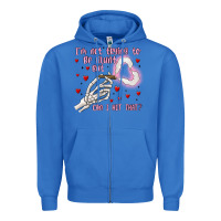 True Royal not to be blunt but can i hit Zipper Hoodie - MaliasSmallBusiness