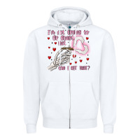 White not to be blunt but can i hit Zipper Hoodie - MaliasSmallBusiness
