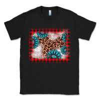 Black Christmas gemstone leopard background Classic Tee - AdoDesignShop