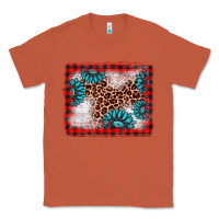 Copper Christmas gemstone leopard background Classic Tee - AdoDesignShop