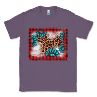 Lavender Christmas gemstone leopard background Classic Tee - AdoDesignShop