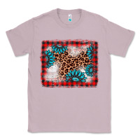 Lilac Christmas gemstone leopard background Classic Tee - AdoDesignShop
