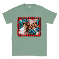 Sage Christmas gemstone leopard background Classic Tee - AdoDesignShop