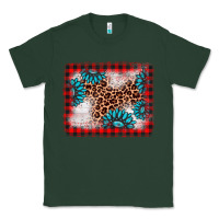Sports Green Christmas gemstone leopard background Classic Tee - AdoDesignShop