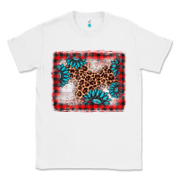 White Christmas gemstone leopard background Classic Tee - AdoDesignShop