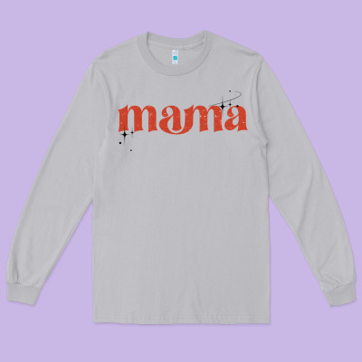 Mama Stronger Than The Storm Long Sleeve Tee Designed By Jahusdesignshop