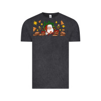 Vintage Black Christmas feeling jolly santa Vintage Tee - Artiststas