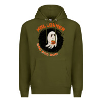 Army Green Daddy Shark Boo Boo Premium Hoodie - Bettercallsaul
