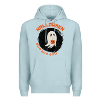 Blue Mist Daddy Shark Boo Boo Premium Hoodie - Bettercallsaul
