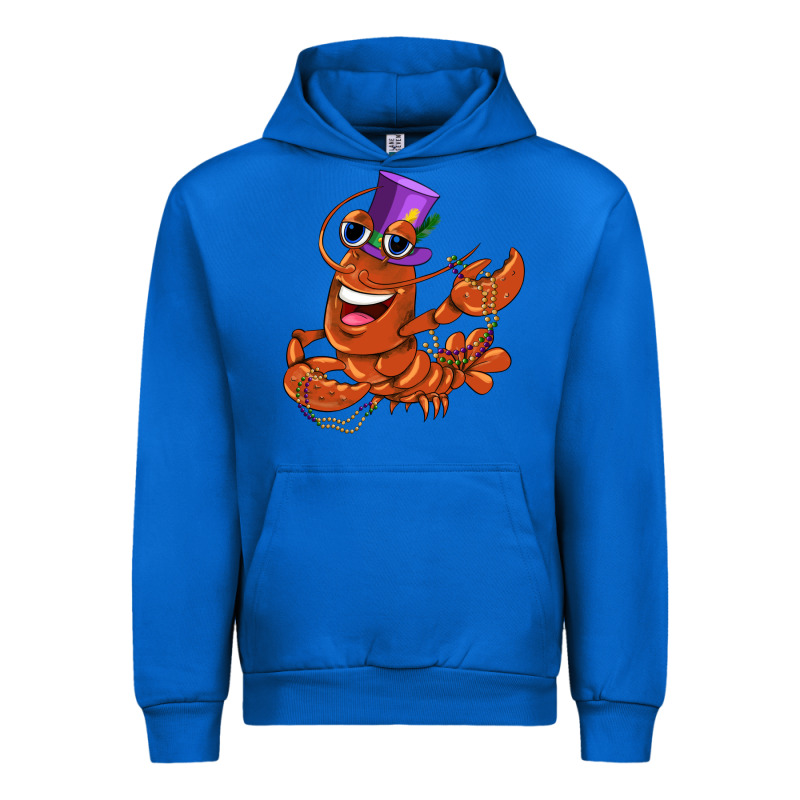 Mardi Gras Crawfish Urban Hoodie by CowGirlArtShop | Teevron