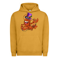 Pigment Peanut Butter mardi gras crawfish Urban Hoodie - CowGirlArtShop