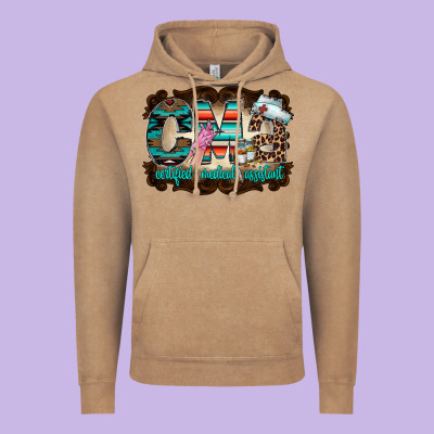 Cma Vintage Hoodie Designed By Racoondesign