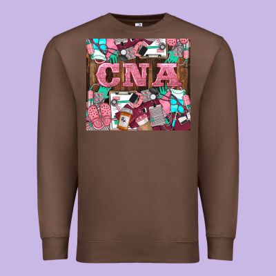 Cna Premium Sweatshirt Designed By Lillyallendesigns
