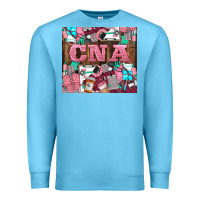 Ocean Blue cna Premium Sweatshirt - LillyAllenDesigns