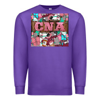 Purple cna Premium Sweatshirt - LillyAllenDesigns