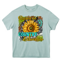 Arona raised on country and sunshine Heavy Core Tee - texasbilliewilder