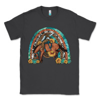 Smoke bucking bronco rodeo rainbow Classic Tee - Artiststas