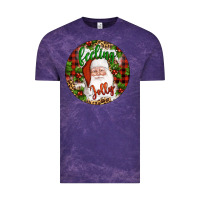 Cloud Purple Christmas feeling jolly santa Vintage Tee - Artiststas