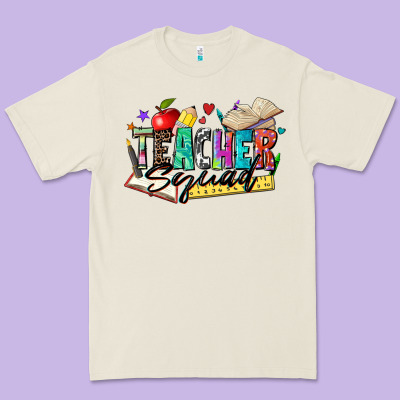 Teacher Squad Premium Tee Designed By Zillion Design Studio