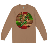 Toasted Coconut leopard lightning bolt Christmas Long Sleeve Tee - Jasminsmagicworld