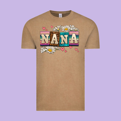 Daisy Nana Vintage Tee Designed By Adodesignshop