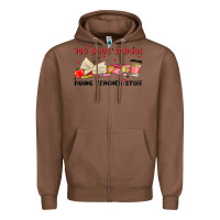 Chestnut 100 days school Zipper Hoodie - MaliasSmallBusiness