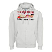 100 Days School Zipper Hoodie | Teevron