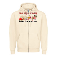 Sandshell 100 days school Zipper Hoodie - MaliasSmallBusiness
