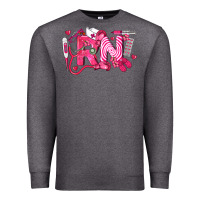 Charcoal Heather rn breast cancer registered nurse Premium Sweatshirt - LillyAllenDesigns