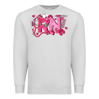 Dove Grey rn breast cancer registered nurse Premium Sweatshirt - LillyAllenDesigns