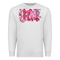 Oatmeal Heather rn breast cancer registered nurse Premium Sweatshirt - LillyAllenDesigns