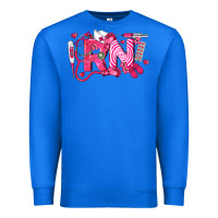 True Royal rn breast cancer registered nurse Premium Sweatshirt - LillyAllenDesigns