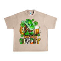 French Oak one lucky  cowboy with hat and boots Urban Heavy Tee - AdoDesignShop