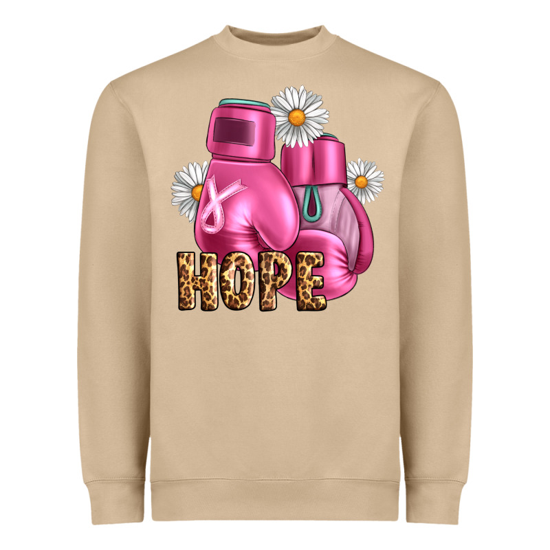 Breast Cancer Boxing Gloves Heavyweight Sweatshirt by Artiststas | Teevron