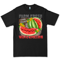 Black farm fresh watermelon Premium Tee - Zillion Design Studio