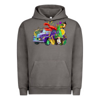 Pigment Tornado mardi gras gnome on the truck Urban Hoodie - CowGirlArtShop