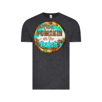 Vintage Black cutest pumpkin İn the patch Vintage Tee - BundleAndBundleShop