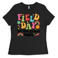 Black field day let the games begin Ladies Tee - JahusDesignShop