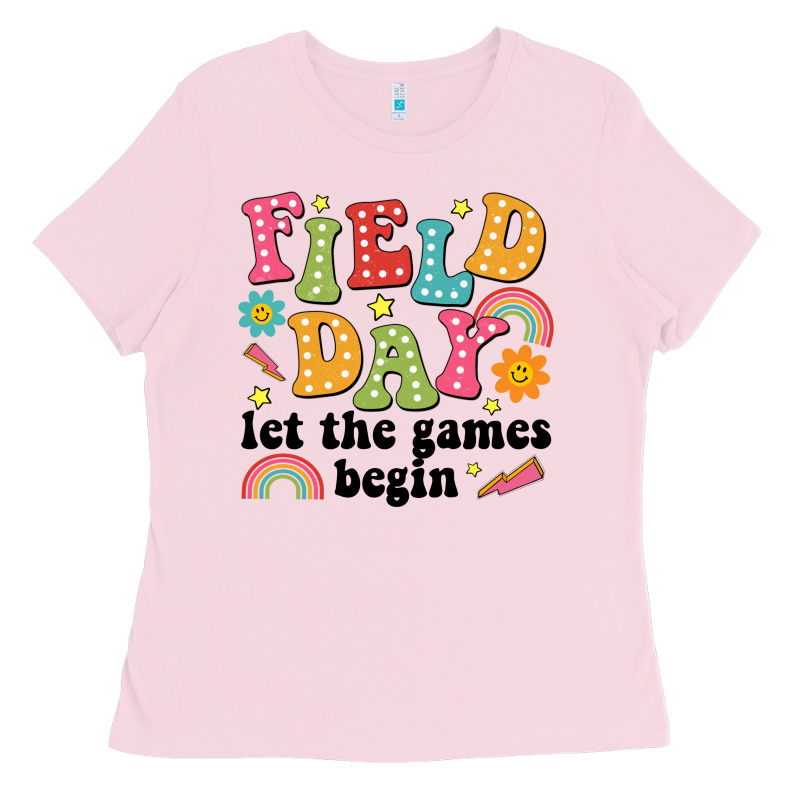 Field Day Let The Games Begin Ladies Tee by JahusDesignShop | Teevron