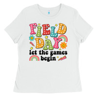White field day let the games begin Ladies Tee - JahusDesignShop