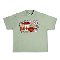 Oil Green Nurse Coffee Cups Urban Heavy Tee - Artiststas